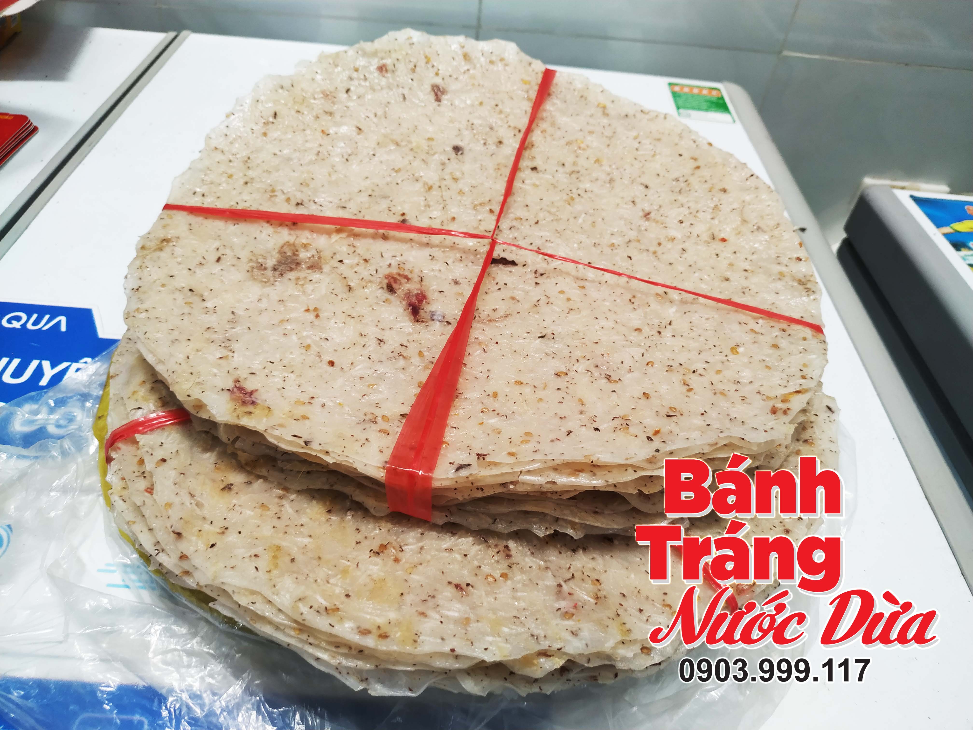 Bánh tráng dừa đặc sản Bình Định ngon