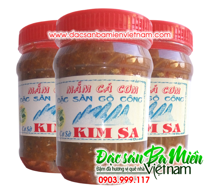 Mắm cá cơm Kim Sa đặc sản Gò Công
