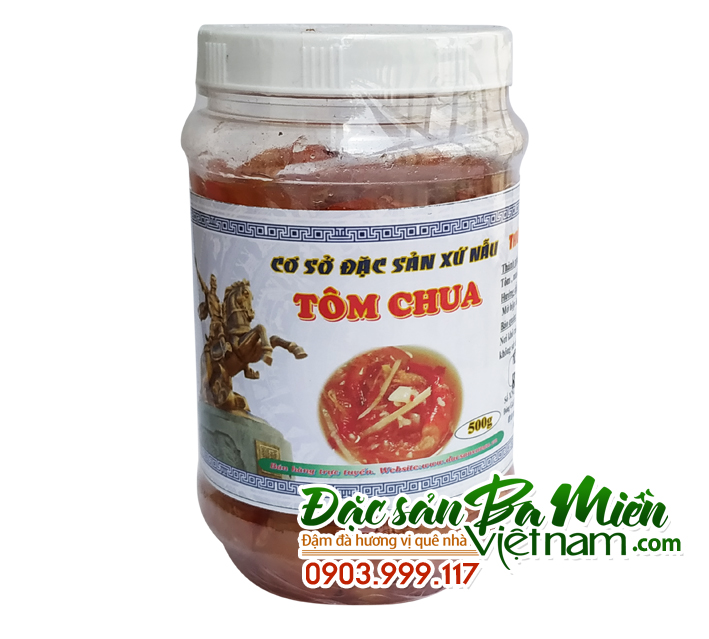 Tôm chua Bình Định