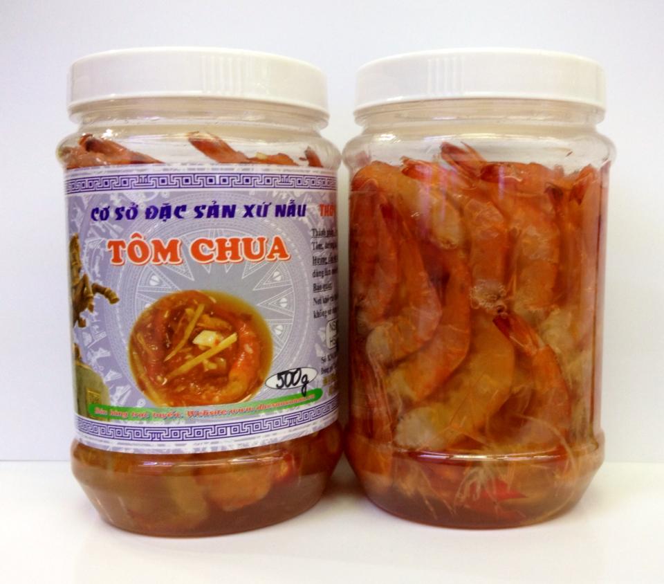 Tôm chua đặc sản Bình Định